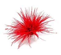 Broche de Plumas Alfileres de ramillete plumas, broches, alfileres solapa avestruz, accesorios joyería(Color-16)