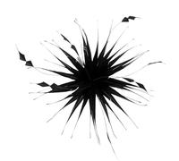 Broche de Plumas Clip de plumas dos colores, ramillete pavo for sombrero fiesta, accesorio flor para fiestas, bailes y banquetes(Color-01)