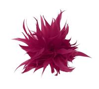 Broche de plumas de ganso y plumas, broche de bufanda para mujer, broches de solapa, accesorio de vestir para mujer, joyería para el cabello, broche de plumas para mujer, moda, talla única, como se