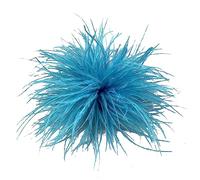 Broche de plumas para mujer, accesorios para el cabello, accesorios para el cabello, ramillete de plumas, alfileres de trapo para suéter, corsé, talla única, como se describe
