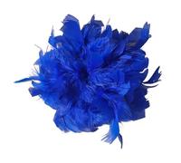 Broche de plumas Pin de solapa multicolor con ramillete plumas 20 cm for mujer(Color 01)