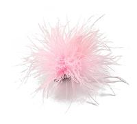 Broche de plumas, ramilletes de plumas, decoraciones de tela, Material de plumas de avestruz, broche, alfileres de solapa de plumas para mujer y hombre