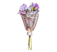Broche de ramo floral para mujer, elegante broche de flor de aleación, accesorio de joyería para vestido, regalo, de aleación