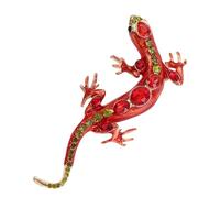 Broche De Reptil Retro Aleación Diseño Lagartos Unisex Vintage Joyas Para Abrigo Vestido Sombrero Accesorios Regalo Versátil Broche Lagarto Para Trajes