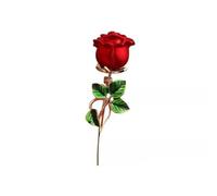 Broche de rosa roja en forma de flor, broche estilo gota de aceite, joyería perfecta para bailes de fiesta clásicos, banquetes de boda, mujeres y niñas elegantes, prendedor para ropa formal, ramo de