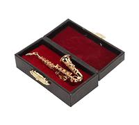 Broche de saxofón en miniatura,Pin de solapa de moda para instrumentos musicales,Elegante broche musical de latón,Bonito para amantes de la música,Elegante adorno de saxofón para