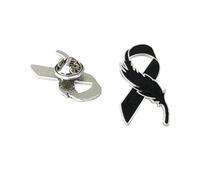 Broche de símbolo de paz sostenible, 5 años de durabilidad, materiales Kirsite, joyería para eventos voluntarios, recaudación de fondos, elegante broche de voluntario, talla única, como se describe