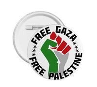 Broche de solapa con diseño de Palestina libre de Gaza, para hombres y mujeres, 1 unidad grande
