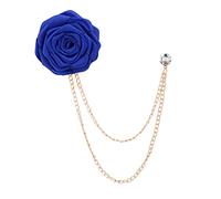 Broche de solapa de flores de rosas para hombre, broche de solapa hecho a mano para novios, novios, novios, ramilletes y botones, 12 pines de color para hombres, traje de flores, pin de solapa para