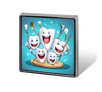 Broche de solapa divertido para dentista, odontología, dental, insignia, sombrero, ropa, bolso, joyería para hombres y mujeres.