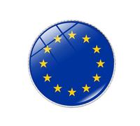 Broche de solapa patriótico, elegante, único, étnico, banderas, insignia, recuerdo, decoración de metal, broche de cristal, talla única, como se describe