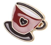 Broche de Solapa Vintage de Café en Aleación para Amantes del Café