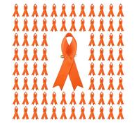 Broche de tela de seda para recaudación de fondos, 200 unidades, para eventos sociales, bienestar público, suministros para fiestas, concienciación sobre el cáncer de mama, talla única, como se