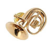Broche de Tuba, Exquisito Broche de Instrumento Musical Elegante Decoración de Latón para Concierto
