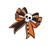 Broche decorativo con forma de calavera para looks de Halloween, cinta de aleación, joyería en pecho para eventos de disfraces y trajes festivos, alfiler de solapa, bolsa de accesorios para broche