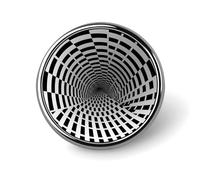 Broche decorativo con ilusión óptica para mochilas, ideal para mujeres y hombres. También sirve como pin de solapa para trajes, sombreros, mochilas, bolsos, chaquetas, camisas y solapas de trajes. Dis