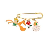 Broche del Principito - Película mágica para traje, mochila y solapa, Normal, Metal no precioso