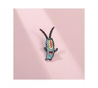 Broche divertido, peculiar y animado con un estilo de jefe que marca tendencia para un toque personal.