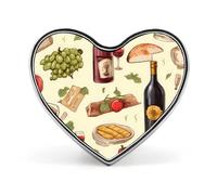 Broche elegante con forma de cara de caballo Nobel para hombre, con solapa, corbata, botones de corazón, insignia, joyería para mujer, accesorios para ropa y sombreros.