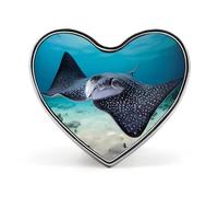 Broche elegante con forma de corazón para hombre, con forma de Donut Dood y Cherry, para corbata, insignia, joyería para mujer, accesorios para ropa y sombreros.