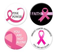 Broche esmaltado con cinta rosa para concienciación sobre el cáncer de mama, accesorio de joyería para mujer, regalo para el cáncer de mama, médico, enfermera, ayuda a amar a las mujeres