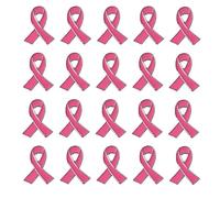 Broche esmaltado con cinta rosa para el cáncer de mama, accesorio de joyería para mujer, médico, enfermera, ayuda a las mujeres, concienciación sobre el cáncer de mama, agradecimiento, médico