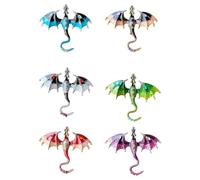 Broche esmaltado con forma de animal vintage | Accesorios de ropa estilo punk | Joyas decorativas, citas, vacaciones, Siehe Beschreibung, Ver descripción, /