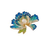 Broche esmaltado de animales para mujer, broche de solapa con flores, para boda, fiesta, ramillete, joyería, broche de frutas, adecuado para varias ocasiones, As show, esmaltado