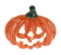 Broche Esmaltado de Calabaza Halloween Naranja para Mujer, Bonito | Accesorio Versátil para Bolso y Sombrero, Acabado de Esmalte, Estilo Lovely, Uso Cómodo para Ropa