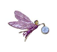 Broche Eterei Ángel Con Regalo Joyas Reflectantes Multicolor Antiguas Para Sus Ocasiones Especiales Broches Fantasy Vintage Para Mujeres, Talla única, como se describe