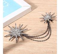 Broche exquisito broche para mujer, broche portátil, para mujer, niña, joyería, moda, broche, para niñas, pedrería, pedrería, pedrería, Diamante de imitación