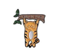 Broche extraño verde alienígena con letras inglesas, accesorio de alienígena verde para buscadores de estilos individualistas, accesorio juvenil de moda, 1, 1 unidad