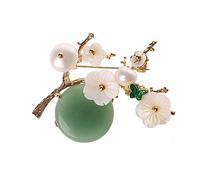 Broche femenino broche broche pin étnico broche de moda bufanda bufanda colinete de corsage bosque de perlas decoración femenina boutonniere broche para fiesta, boda