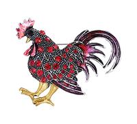 Broche genérico y para alfileres broche broche broche de gallo todos los pines para mujeres y mujeres con en joyería (D, One Size)