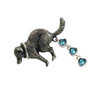 Broche humorístico para caca de perro, ligero y resistente, adorno ideal para añadir un toque de diversión a cualquier ocasión para iniciar conversaciones, talla única, como se describe