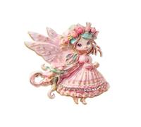 Broche ligero de flores, cómodo de llevar, accesorio fácil de usar, para uso diario, accesorios cómodos, talla única, como se describe