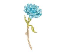 Broche ligero en forma de clavel diseñado para que las mujeres lo usen en el trabajo o reuniones sociales, regalo del día de la madre, One Size, como se describe