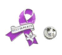 Broche ligero "Tranquilidad en paz" de aleación, joya perfecta para viajes, desplazamientos, estilo versátil, pin de solapa para uso diario, Einheitsgröße, como se describe