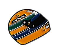 Broche ligero y fácil de llevar con temática de carreras, resistente insignia de Kirsite para uso diario e ideas de regalo para fanáticos