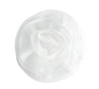 Broche multifuncional de gran tamaño con textura de poliéster 3D para añadir un toque de sofisticación a cualquier entorno, broche de poliéster realista, talla única, como se describe
