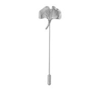 Broche multiusos divertido y sofisticado con diseño de hoja de gingko, diseño elegante, accesorio de moda portátil para artistas, atuendo diario, diseños artísticos, talla única, como se describe