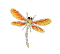 Broche multiusos divertido y sofisticado de libélulas, diseño elegante, accesorio portátil de moda para artistas, atuendo diario, accesorios de fiesta, One Size, como se describe