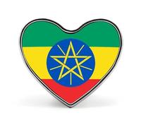 Broche Para Camisa Con La Bandera De República Federal De Etiopía Botones Alfileres De Modestia Alfileres Para Cubrir Blusas Botones Invisibles De Seguridad Broches Fijos Insignias