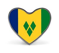 Broche Para Camisa Con La Bandera De San Vicente Las Granadinas Botones Alfileres De Modestia Alfileres Para Cubrir Blusas Botones Invisibles De Seguridad Broches Fijos Insignias