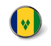 Broche Para Camisa Con La Bandera De San Vicente Las Granadinas Botones Alfileres De Modestia Alfileres Para Cubrir Blusas Botones Invisibles De Seguridad Broches Fijos Insignias