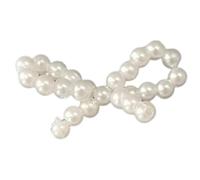 Broche para el pelo hecho a mano con perlas y pajarita de cristal para diadema, joyería, manualidades, pasadores de pelo, costura