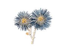 Broche Pin Cardigan Broche Bordado Flor Pin Hebilla Broche de Gama Alta Mujer Elegante Temperamento Moda Chaqueta Accesorios Insignia