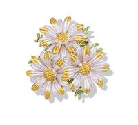 broche pin de flores broches para mujeres accesorios de clip de bufanda de broche de metal