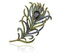 Broche plateado, Brooch Trendy Female Crystal Brooch Dainty Jewelry Brooches for Women Cute Pin(7_A)