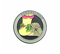 Broche plateado para bikini, red de pesca, vestido sexy, belleza, dólar volador, personalidad, diseño de gota de aceite, insignia para bolsa, alfileres rosa, talla única, Metal